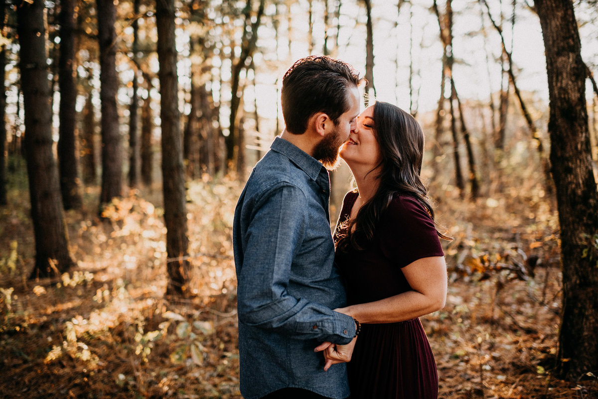 Late Fall Engagement Session at August Busch Wildlife Reserve-28