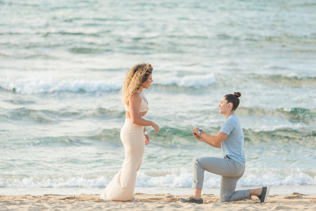 Surprise Maui Proposal photo