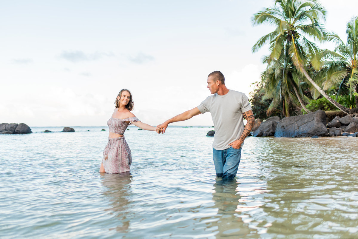 Couples holiday photographers Kauai