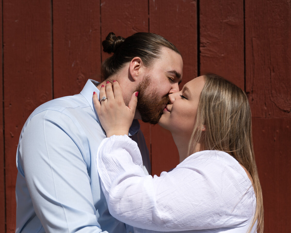 on location engagement Portrait Photography at Amy May Photography