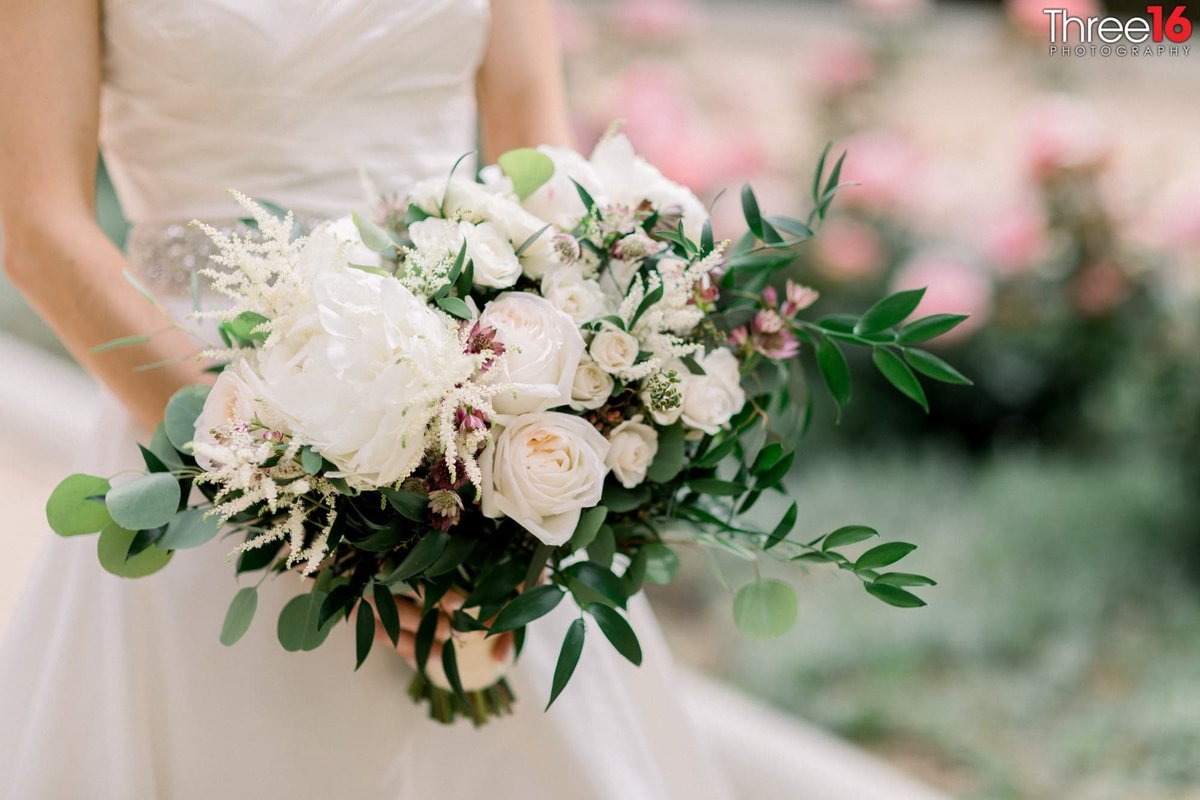 The Bride's beautiful bouquet