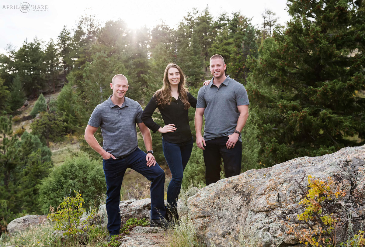 Boulder Family Photography at Gross Reservoir in Colorado