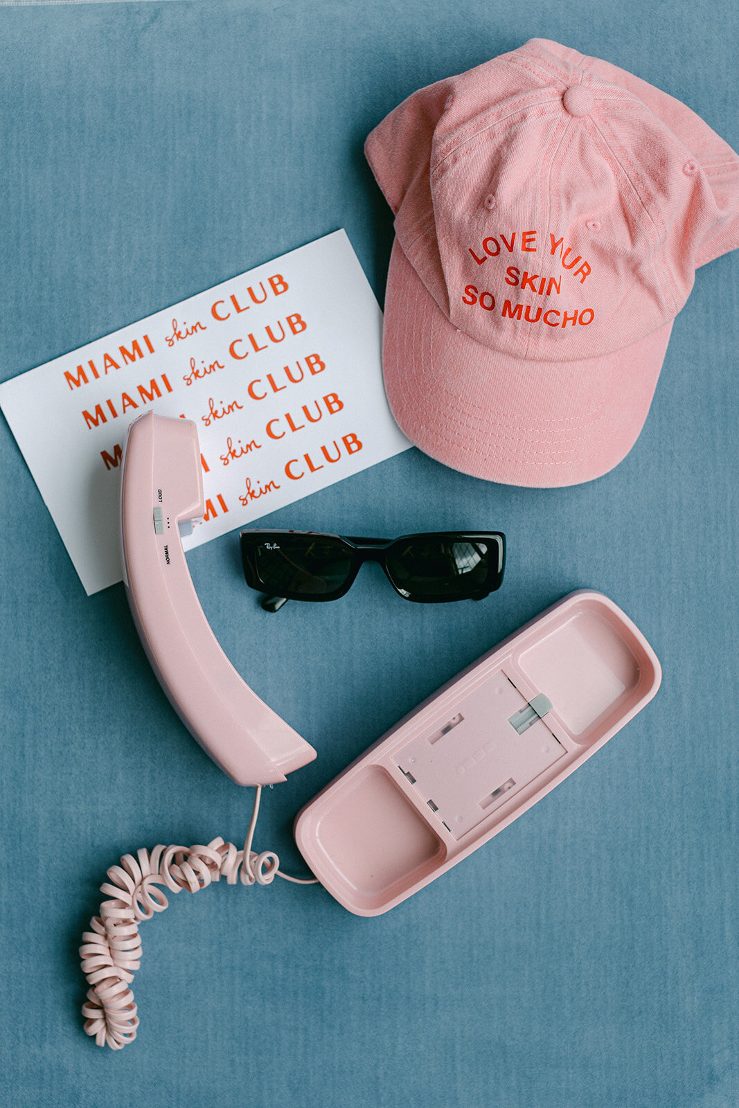 Professional branding session for a luxury skincare company in Miami, FL