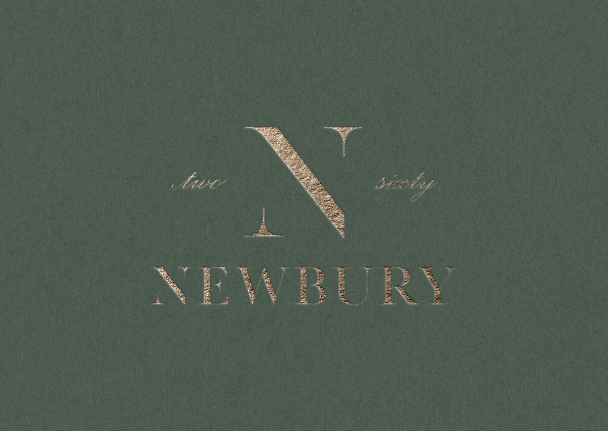 260 Newbury Logo Mockup