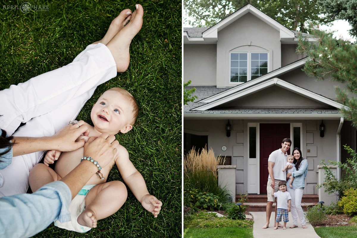 Denver Family Lifestyle Photography at Home in Colorado
