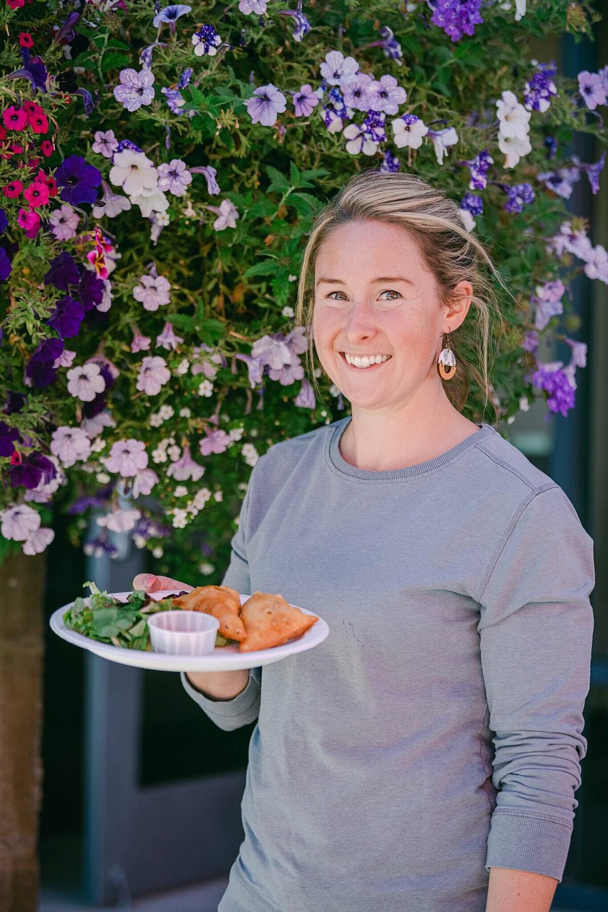 Truckee restaurant branding session staff serving food specialties