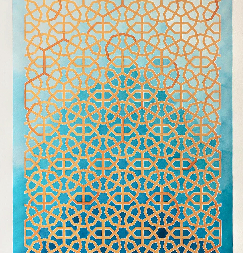 Islamic geometry pattern design