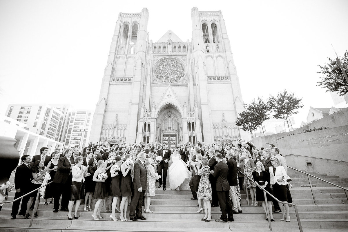 Grace Cathedral wedding in San Francisco