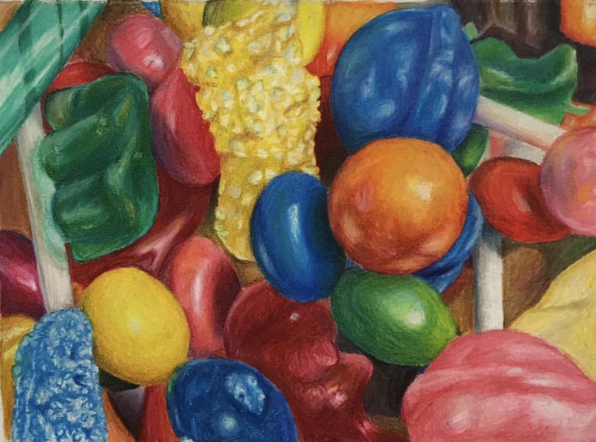 Colored Pencil Candy Allie