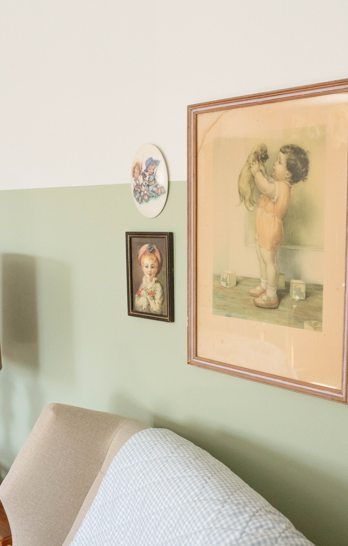 Green and Blue Boy Nursery Guest Room -31