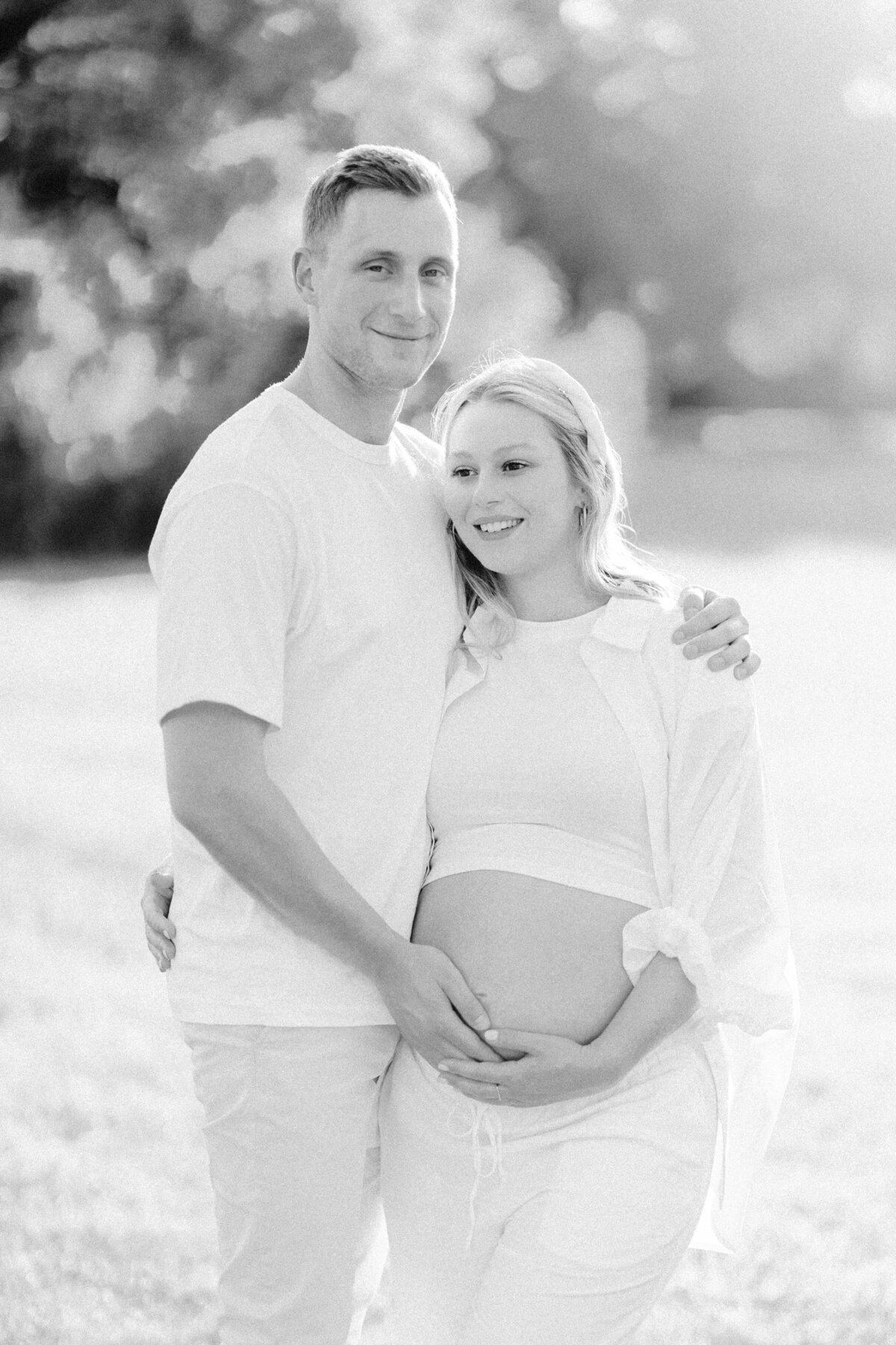 Lotje & Stef - Laura de Roeck Photography-45-zw Zwangerschapsshoot Pregnancy Shoot