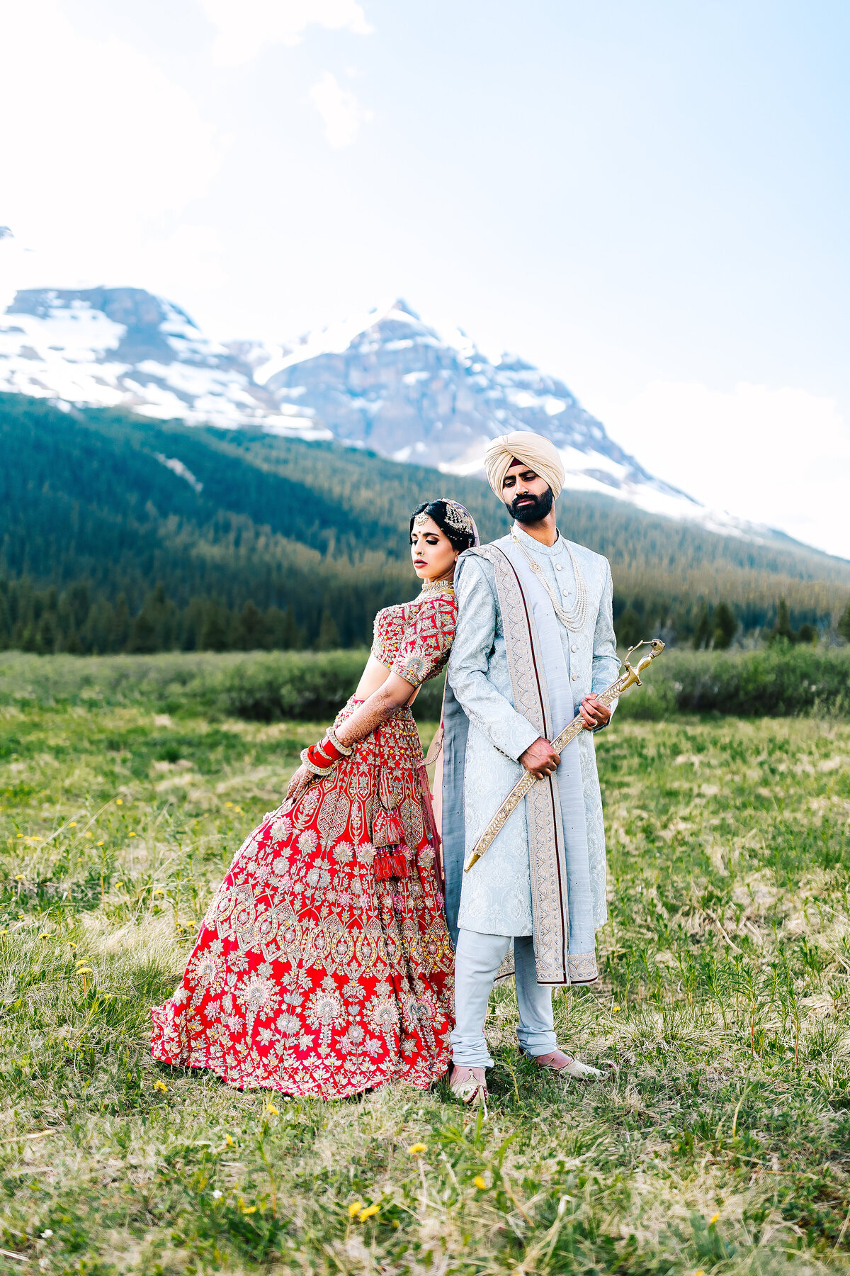 Banff Wedding Photographer Sikh Hindu Wedding Banff