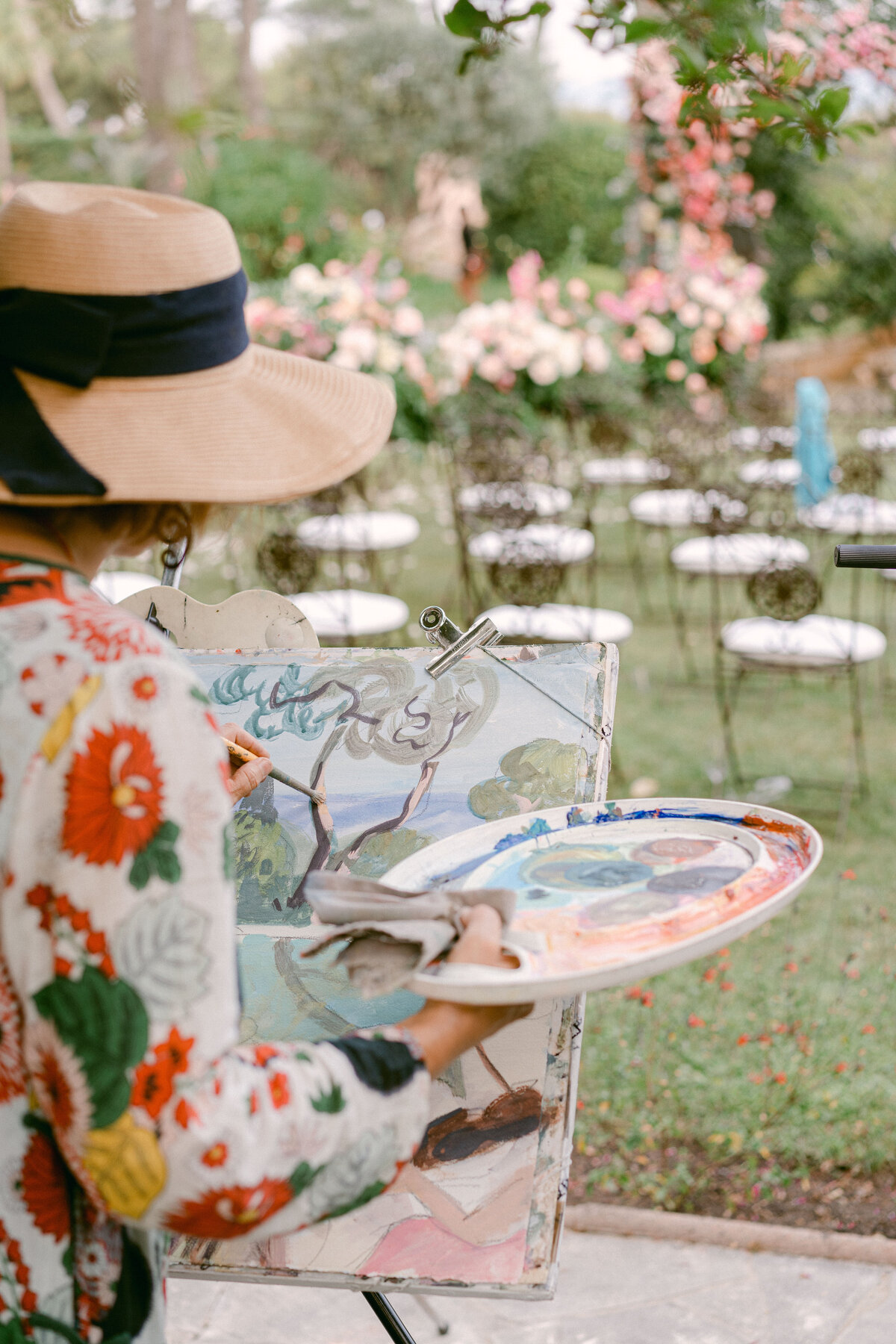 Luxurious French Riviera style wedding