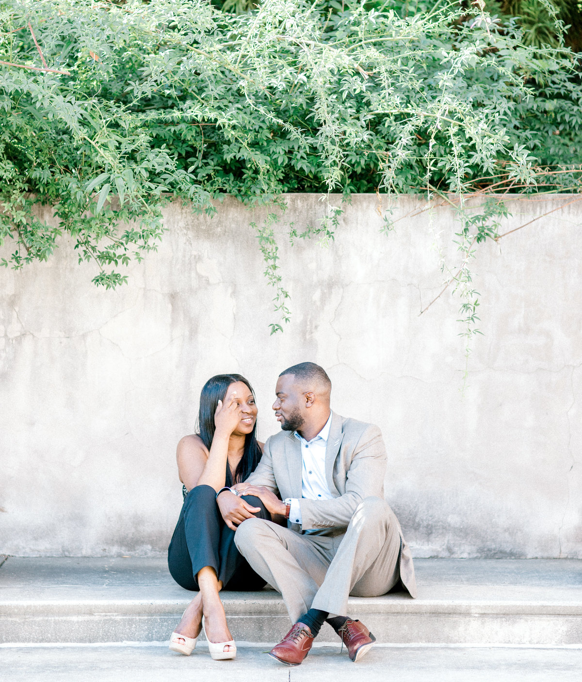 atlanta photography engagement session millennium gate museum