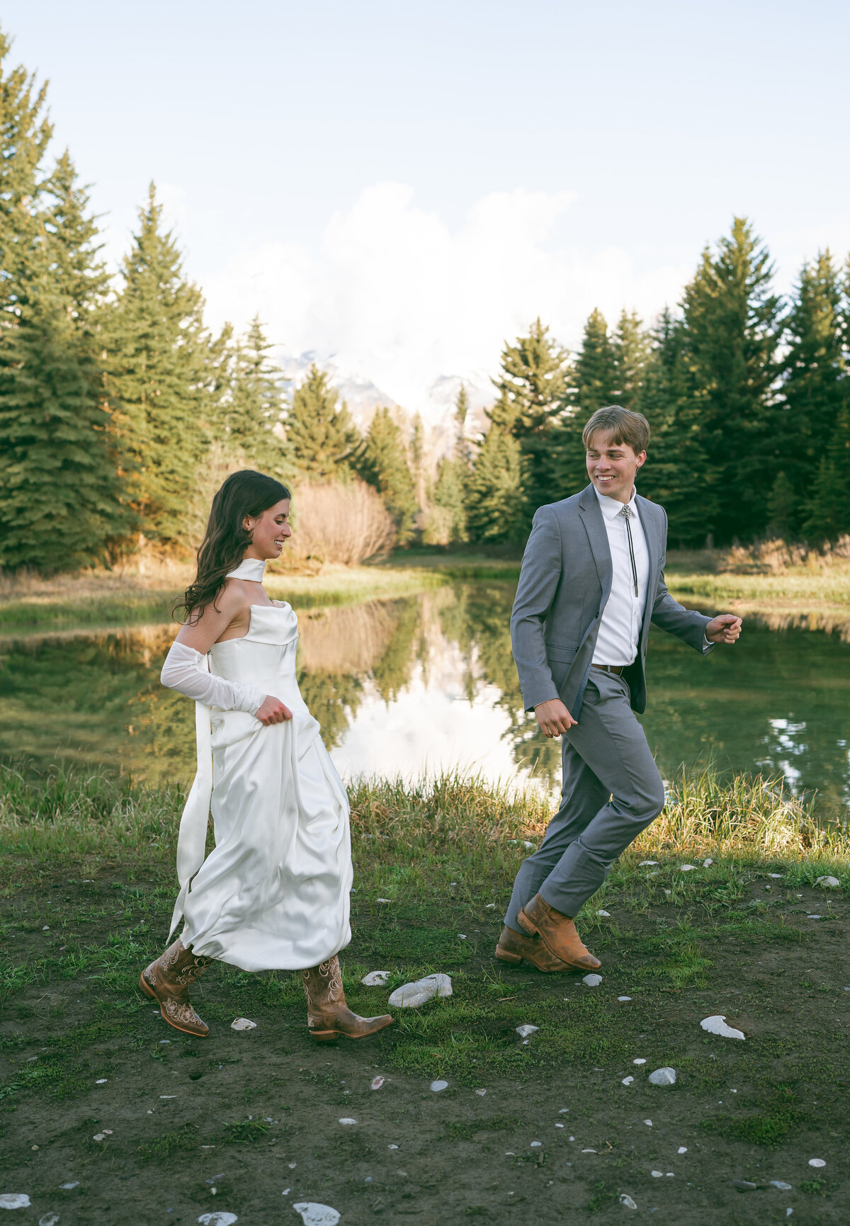destination elopement photographer in grand teton national park