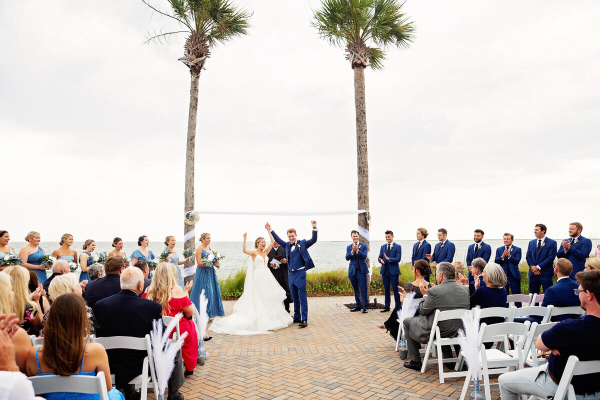 Seabrook Island Club wedding ceremony Charleston Wedding Photographer