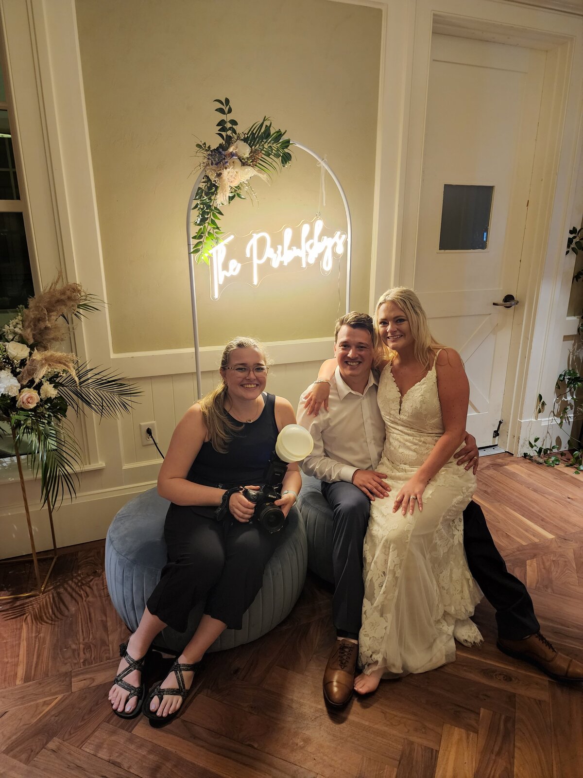 Couple with Hilton Head Wedding Photographer