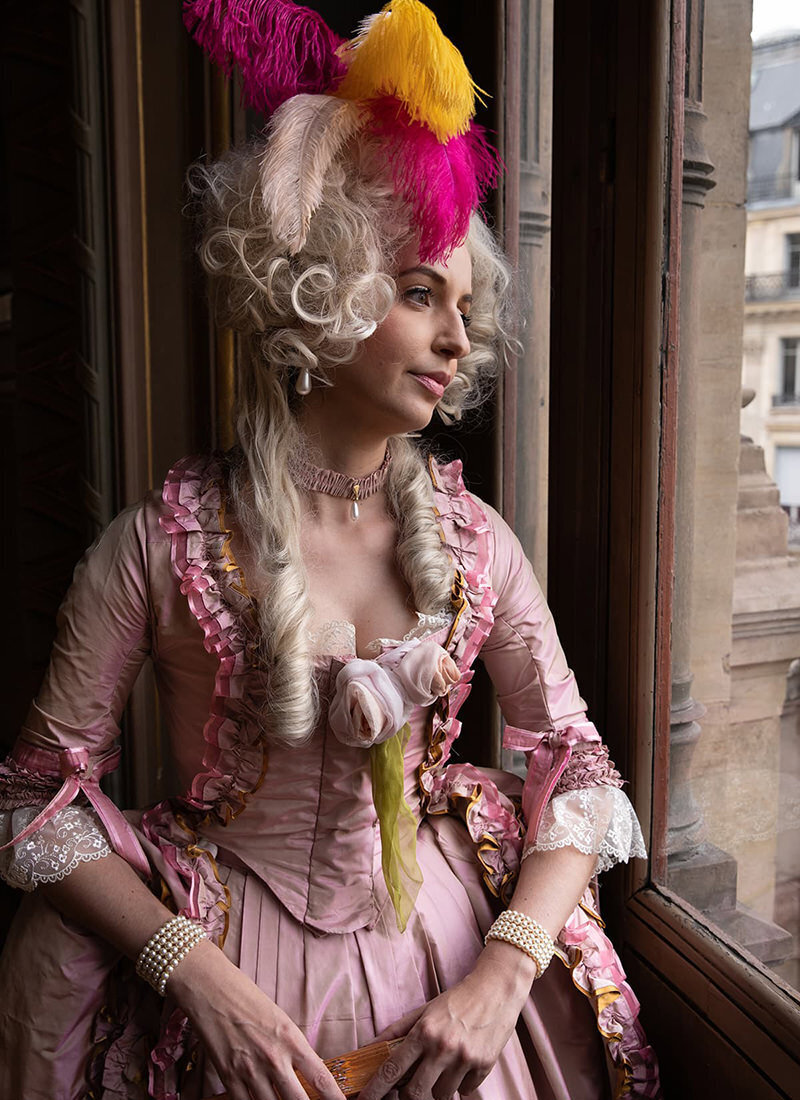 Marie Antoinette Wedding in Paris Opera Garnier Reception by Alejandra Poupel 20