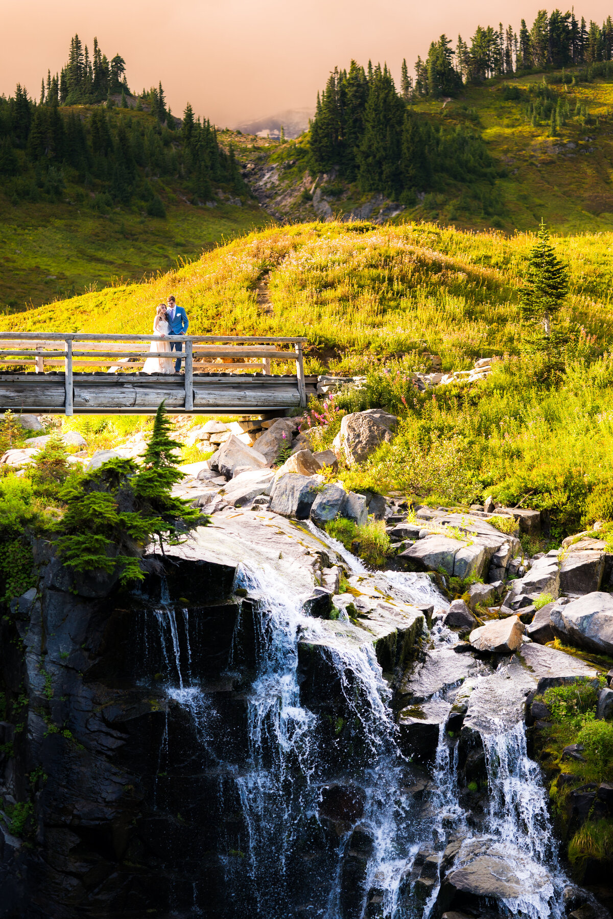 Mt Rainier National Park Elopement Photographer