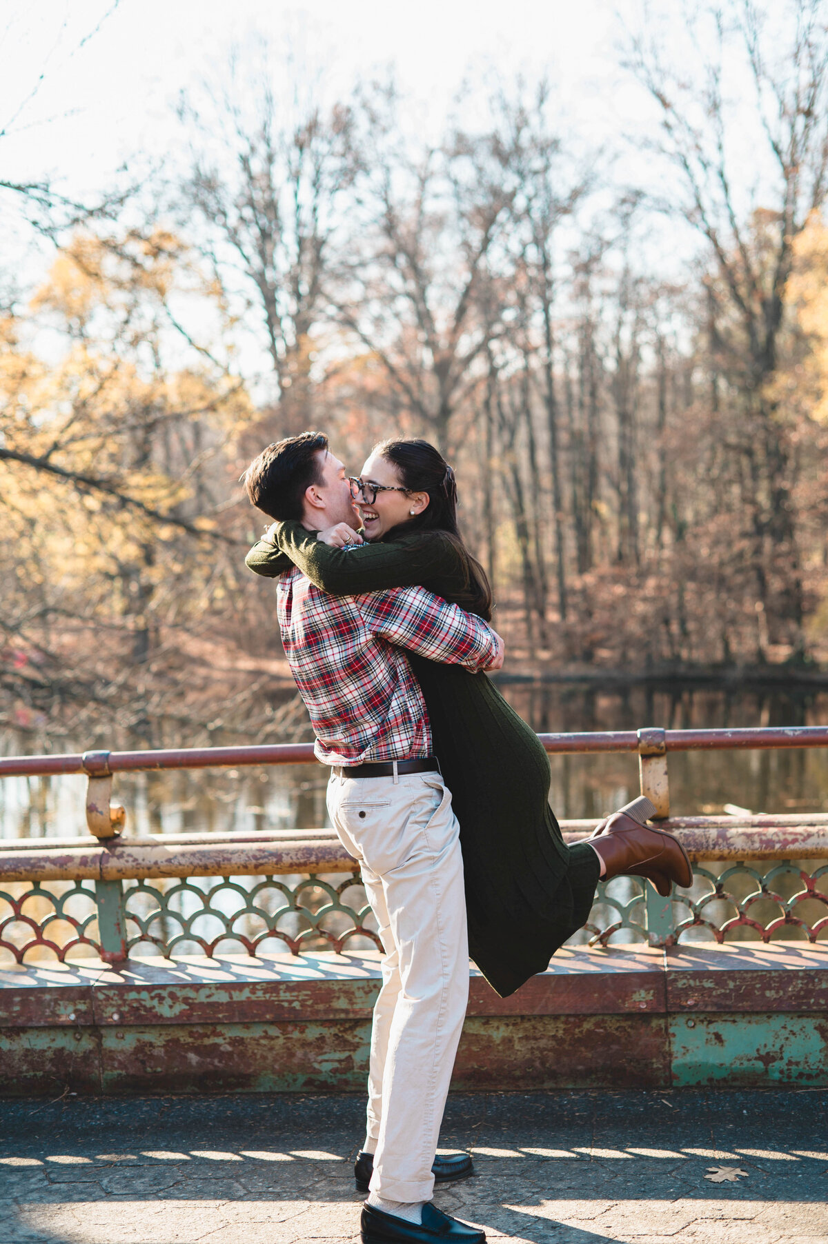 Best Wedding and Engagement Photographers in New York Prospect Park Engagement in Brooklyn-48