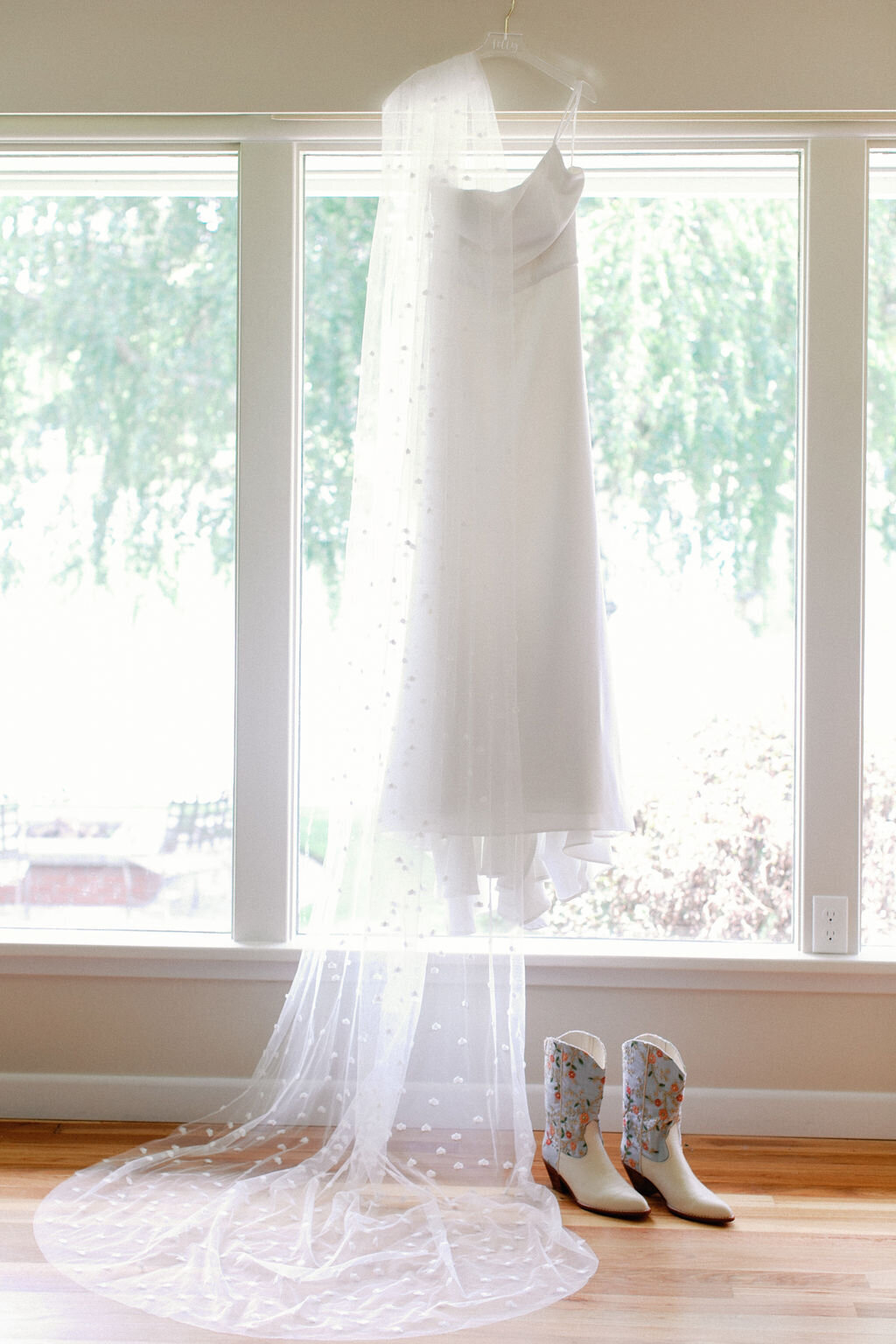 Bridal Dress Hanging