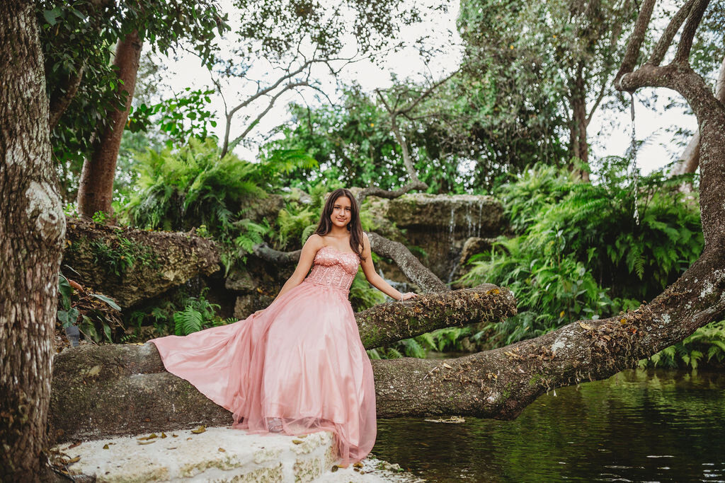 Quinceanera photography kid
