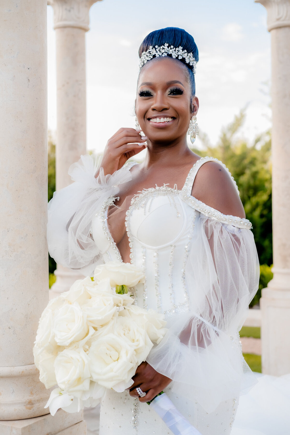 African American Weddings at knotting hill Place