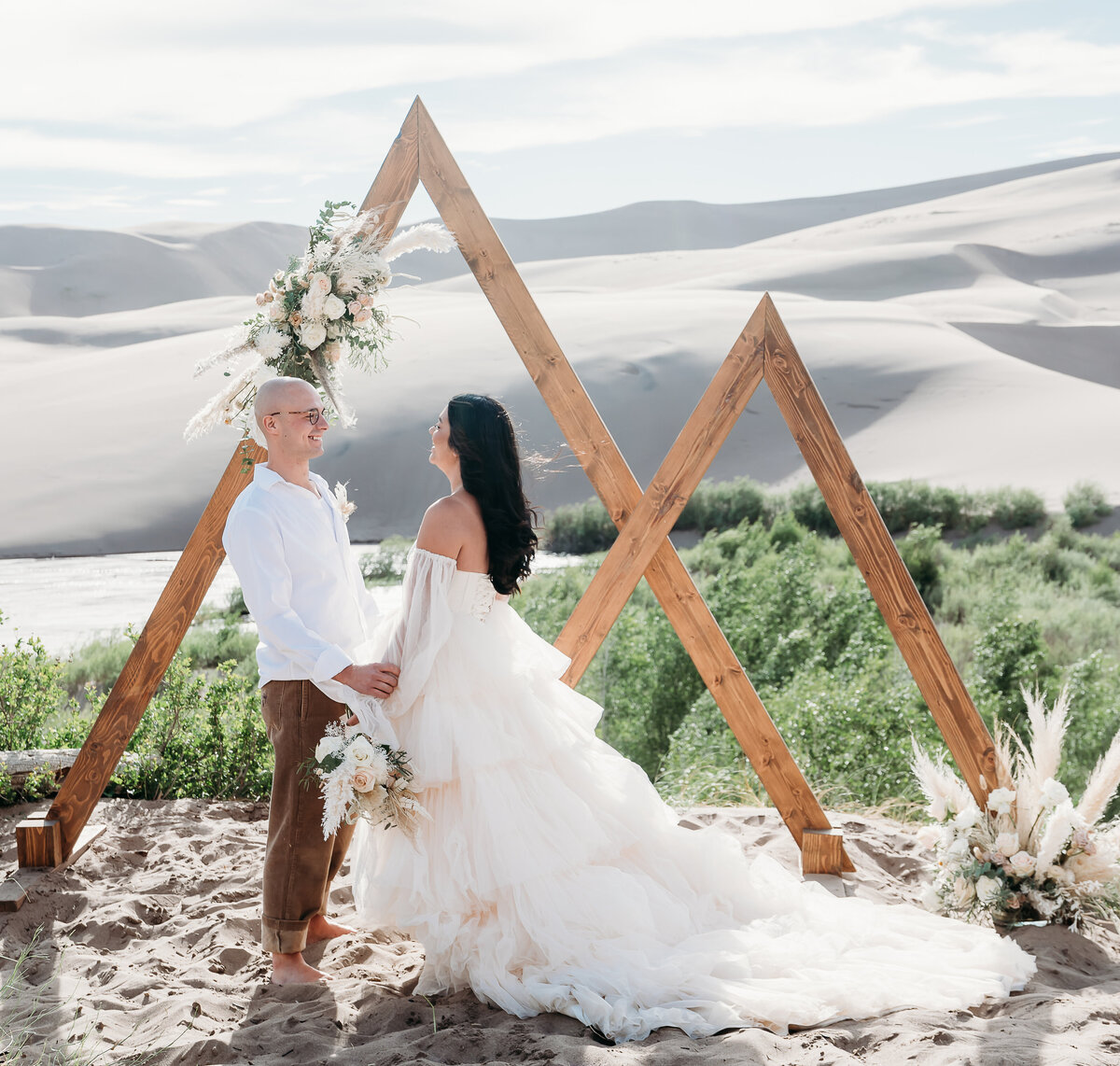 Great Sand Dunes National Park Colorado Elopement and Wedding Photographer