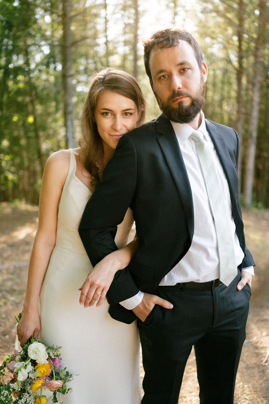 Refined, timeless editorial wedding photography blending story and presence in Oregon and Adirondacks.