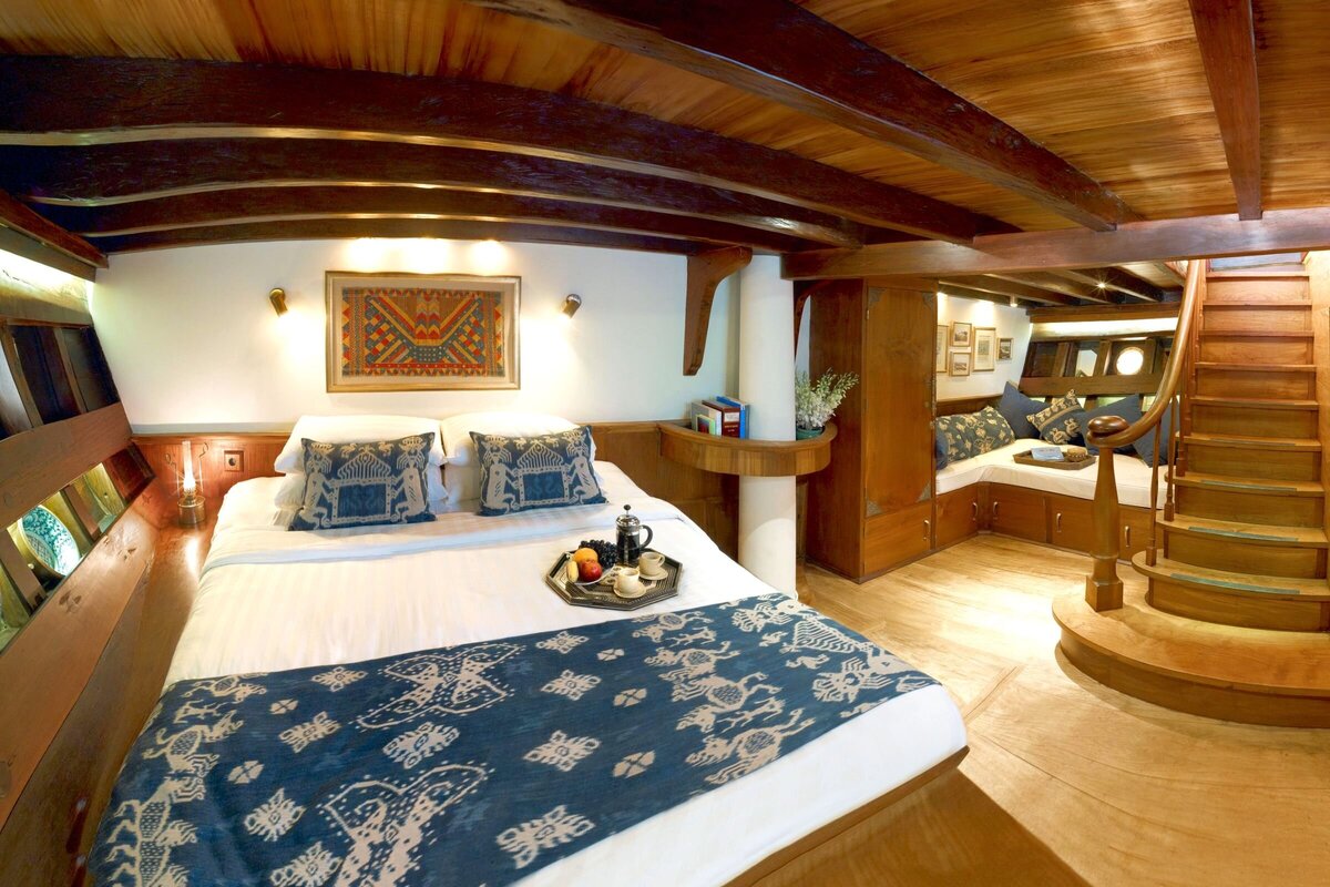 Si Datu Bua Private Yacht Charter Indonesia Cabin 3