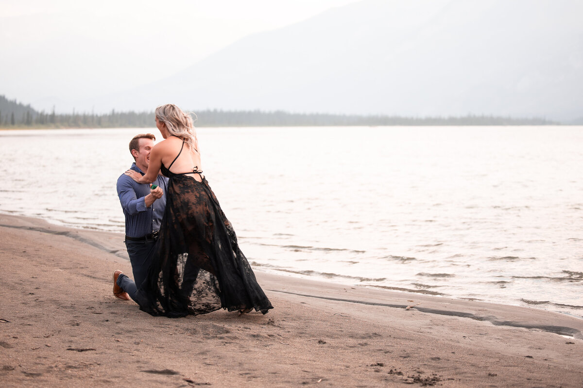 Whitehorse, Yukon Surprise Proposal Photography