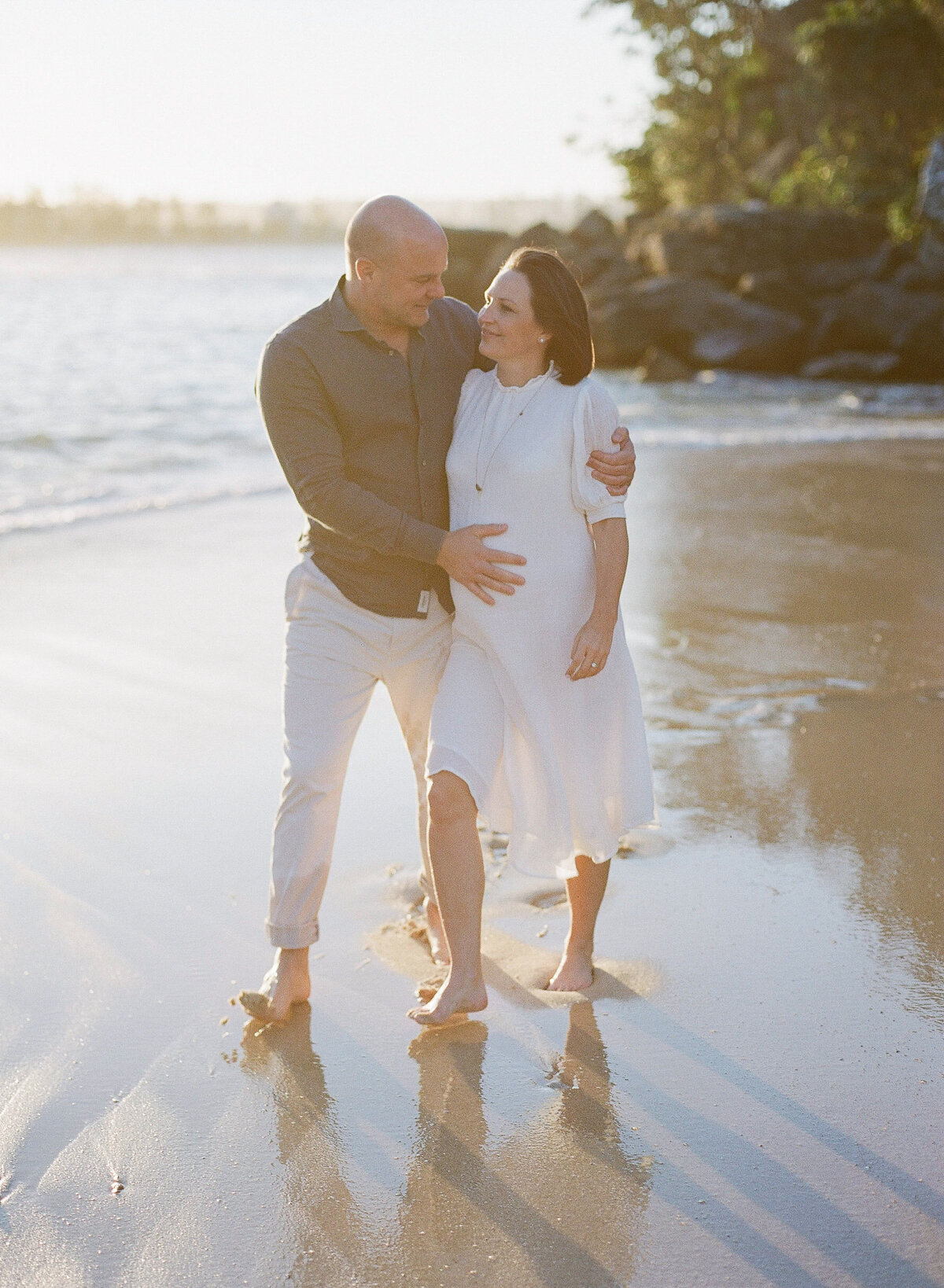 Manly engagement + maternity session