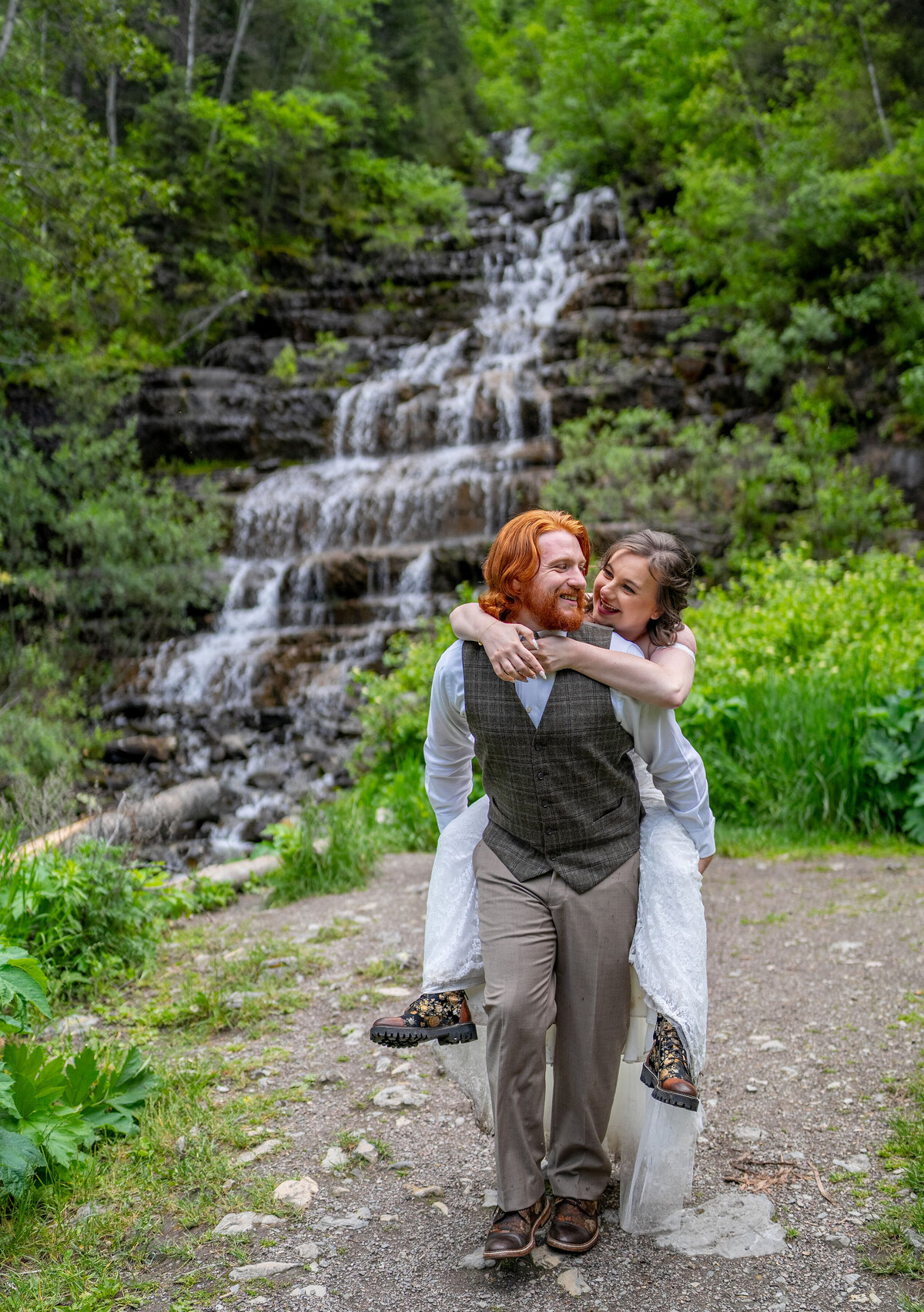 Glacier National Park Wedding summer  (16)