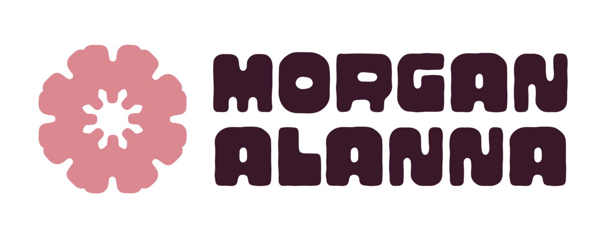 Stacked logo for Morgan Alanna