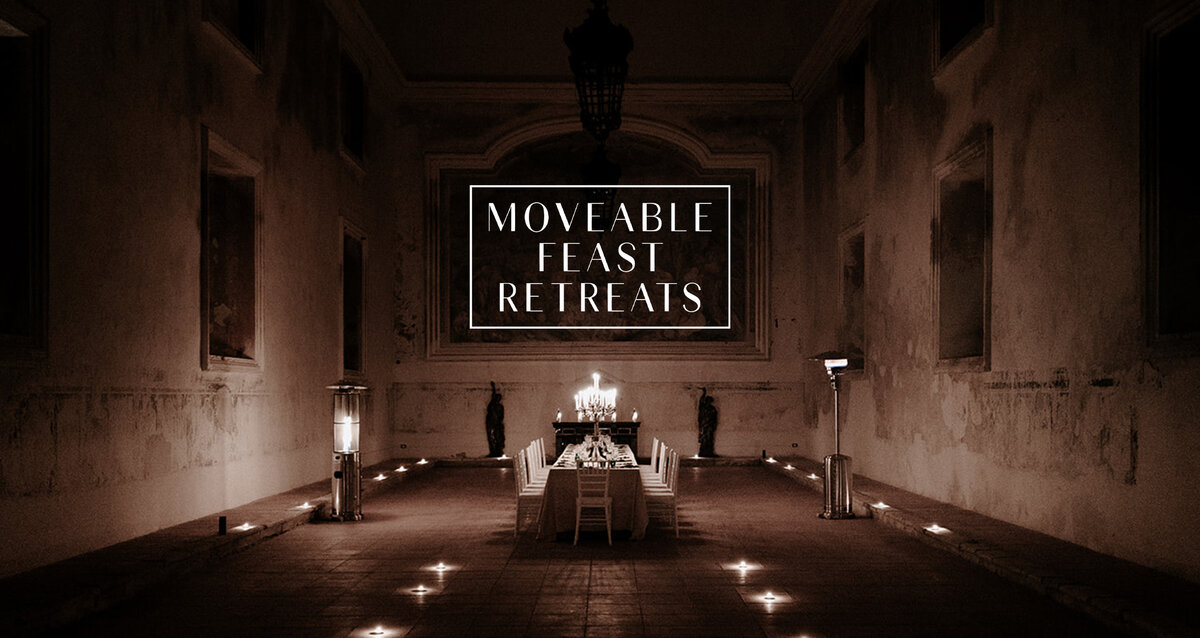 Moveable Feast Retreats Candlelit Dinner