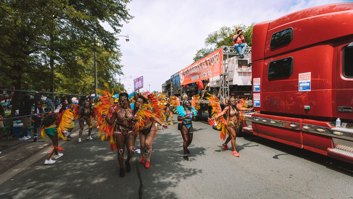 Photos of Masqueraders from Toronto Carnival 2023 - Sunlime Mas Band - Medium Band of The Year 2023-089