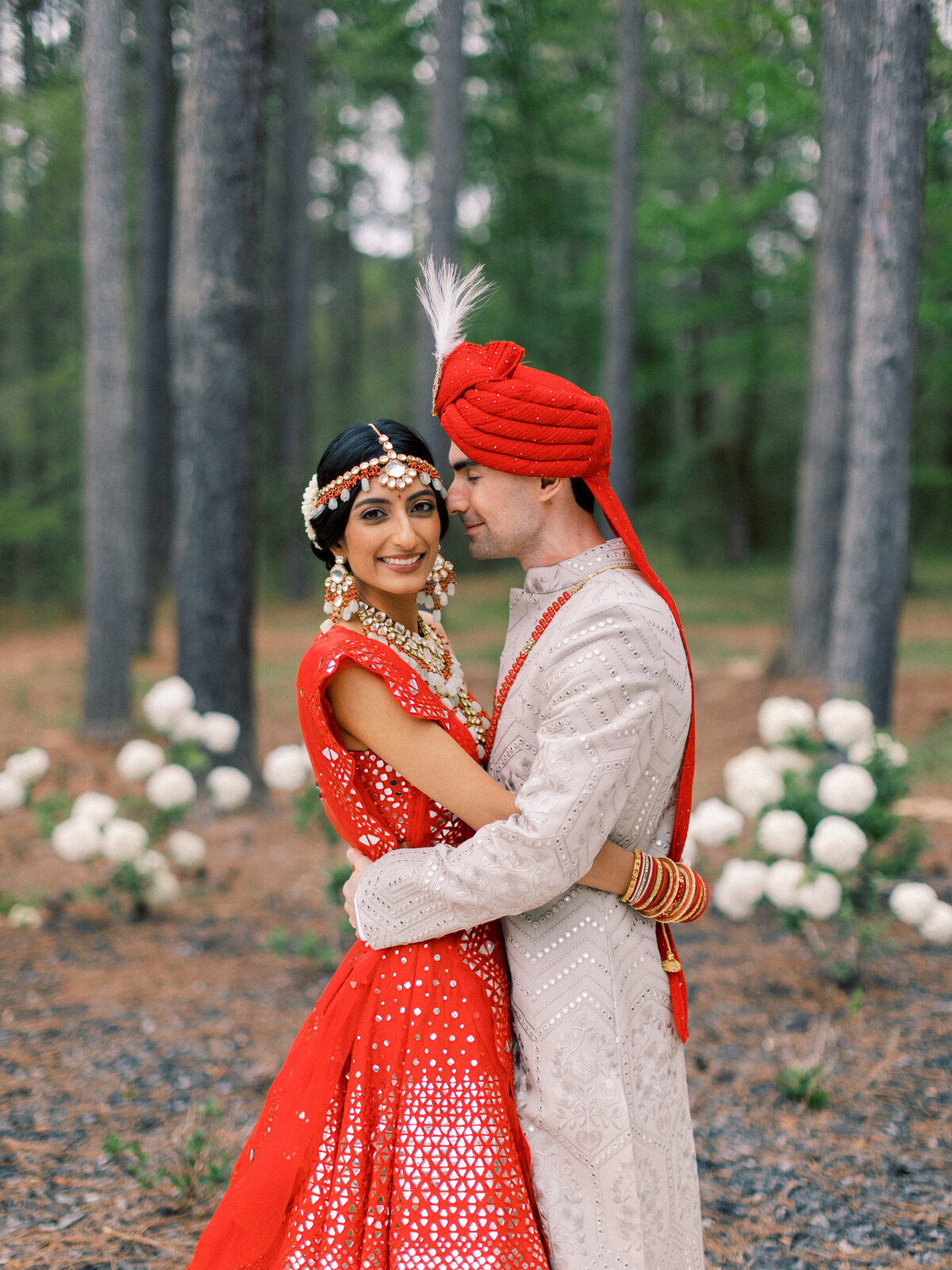 Prianka + Alex - Hindu Wedding 13 - Portraits - Bride and Groom