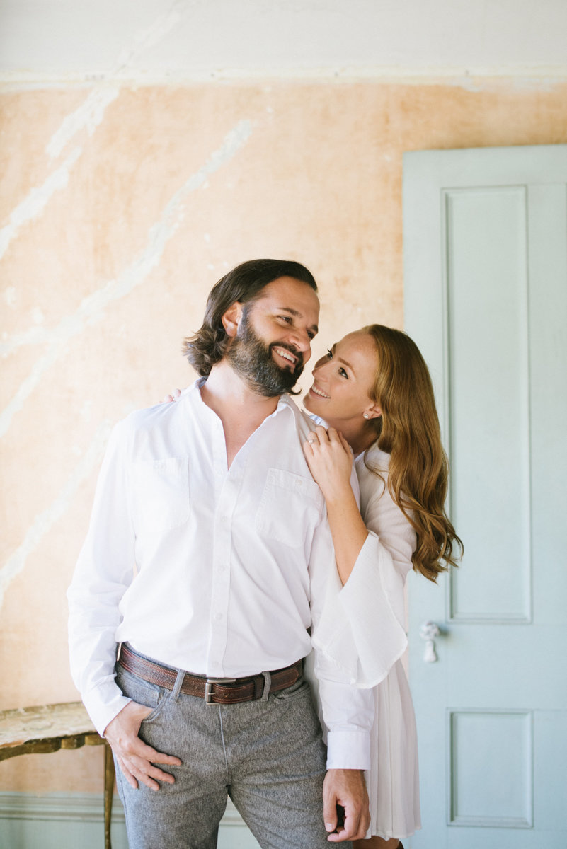 Unique and playful pastel engagement session in Staten Island NY