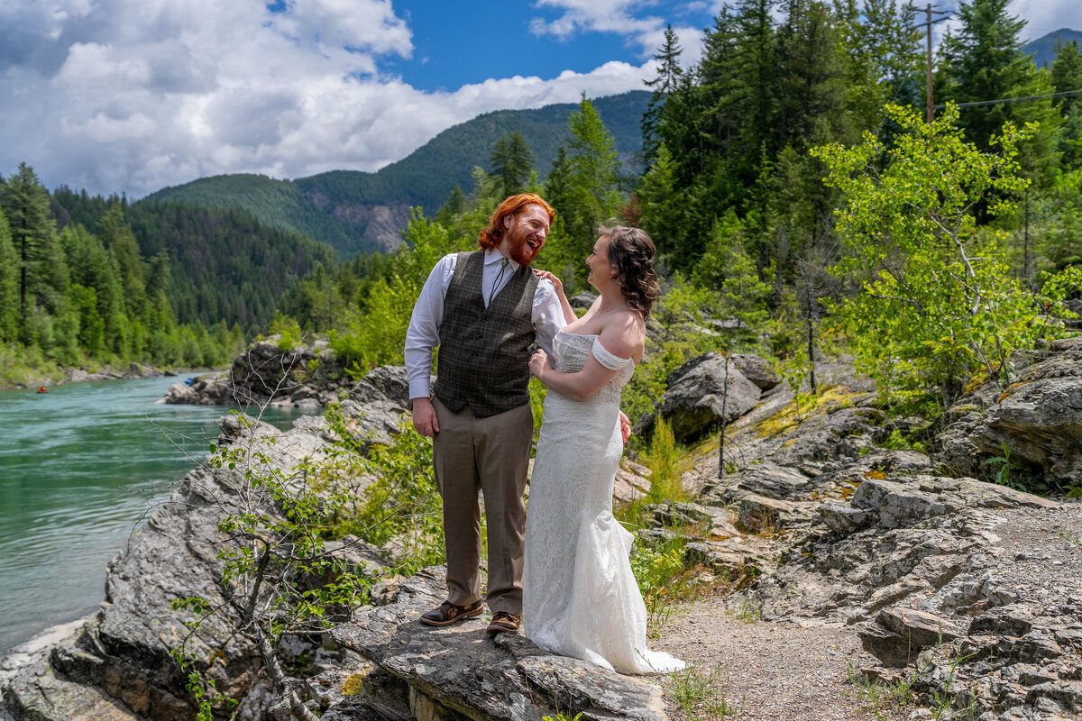 Glacier National Park Wedding summer  (4)