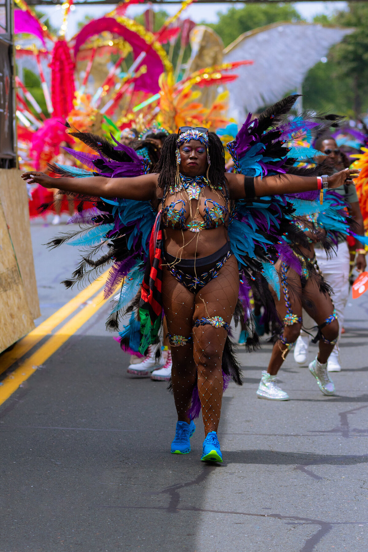 Photos of Masqueraders from Toronto Carnival 2023 - Sunlime Mas Band - Medium Band of The Year 2023-176