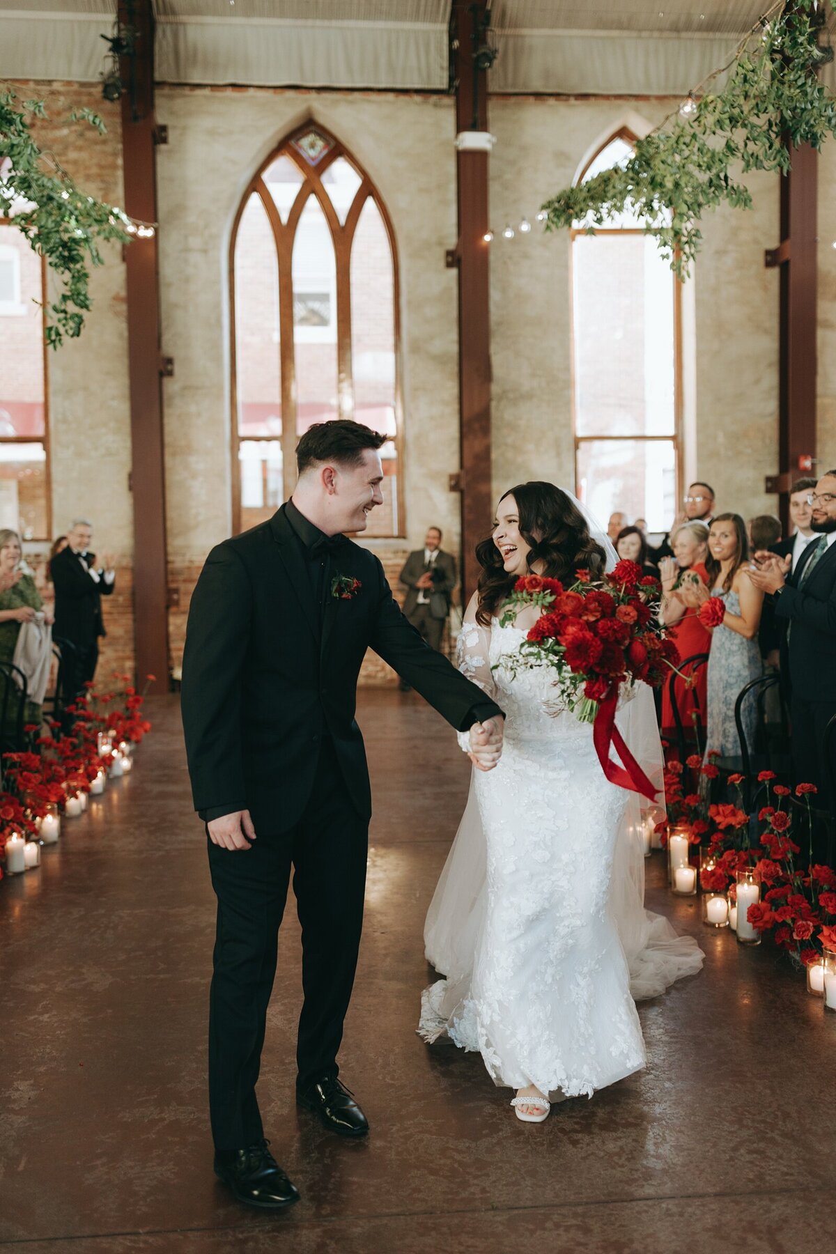 Jordan and Ian Romantic Red Rock and Roll Wedding Brooklyn Arts Center_0067