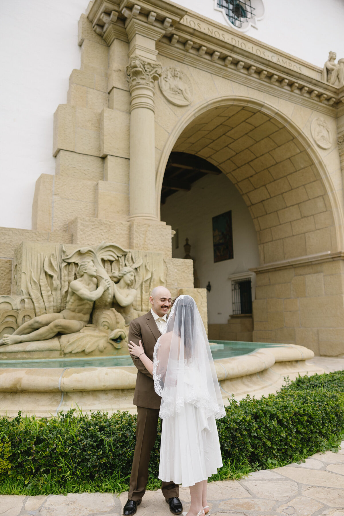 Santa Barbara Wedding Photographer, Santa Barbara County Courthouse Elopement, California Wedding Photographer-12
