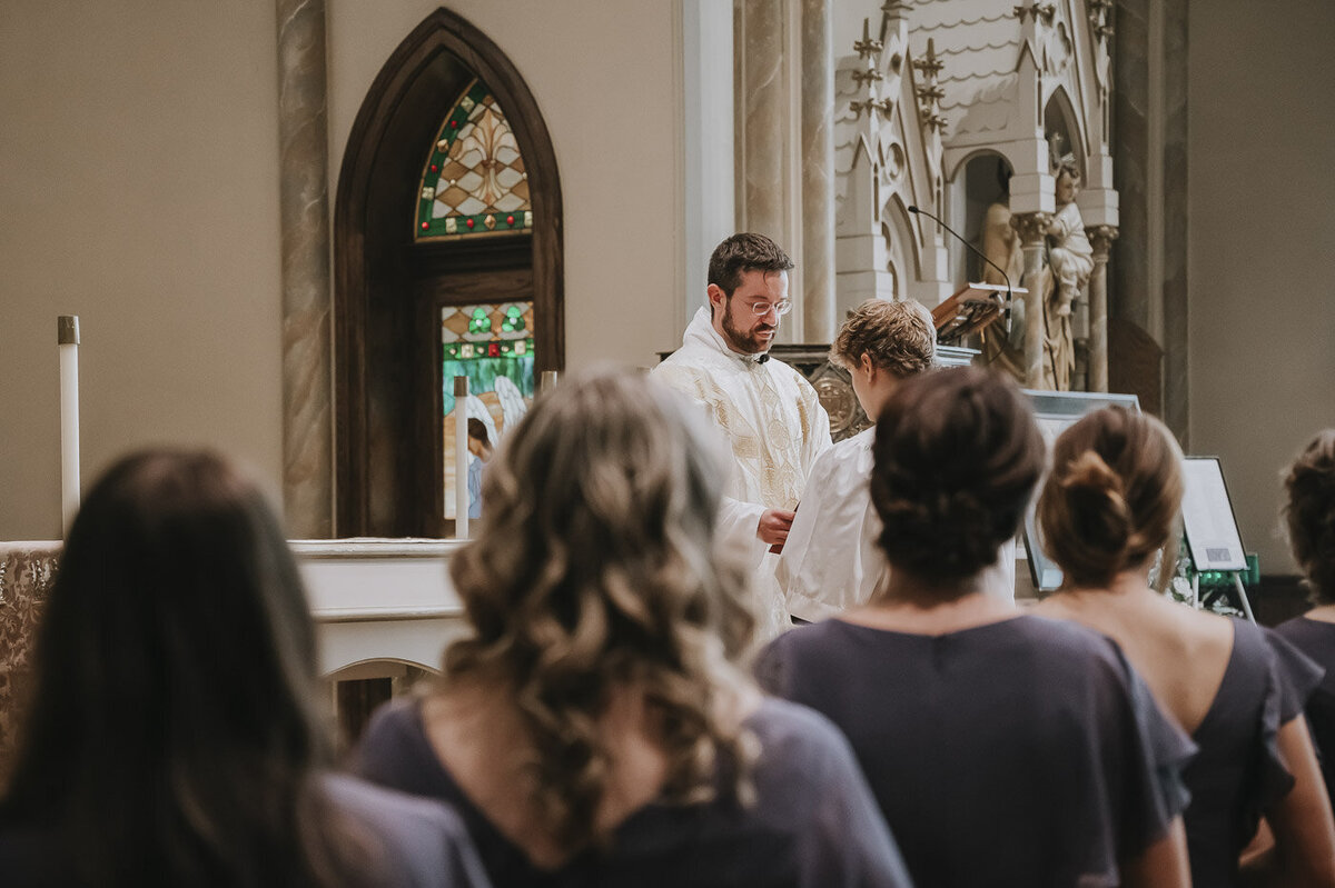 St. Patrick Catholic Church - Columbus, OH wedding45