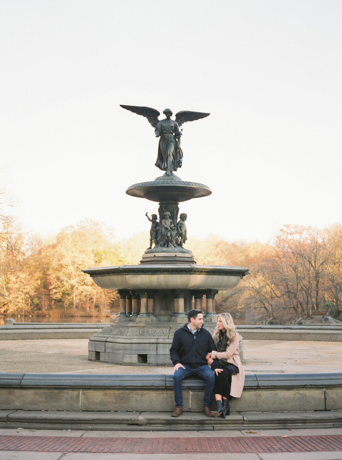 L B P _ Courtney & Mark _ NYC Engagement Session _ NYC Wedding Photographer _ Central Park Engagement Session-20