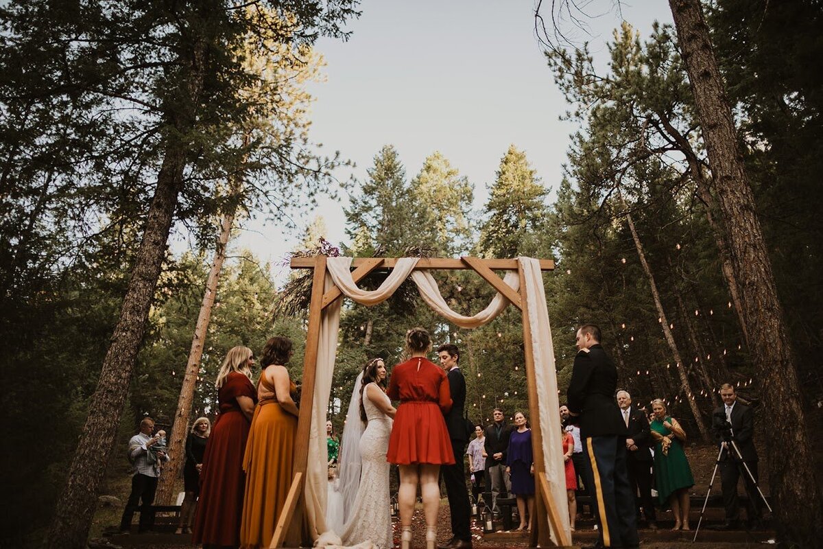 Colorado Forest Wedding