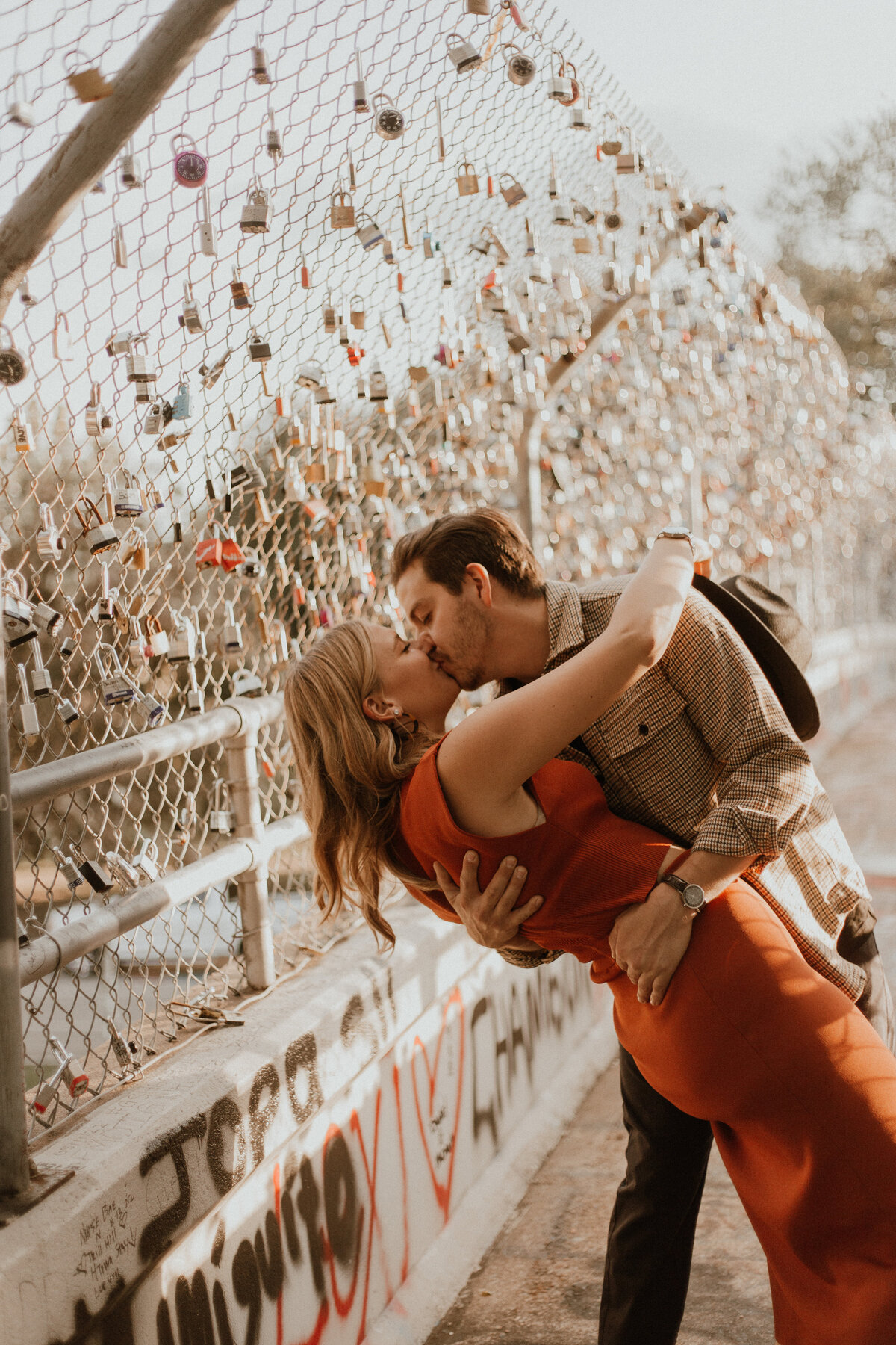 Romantic Engagement Shoot - Buffalo Bayou Park, Houston Texas-73