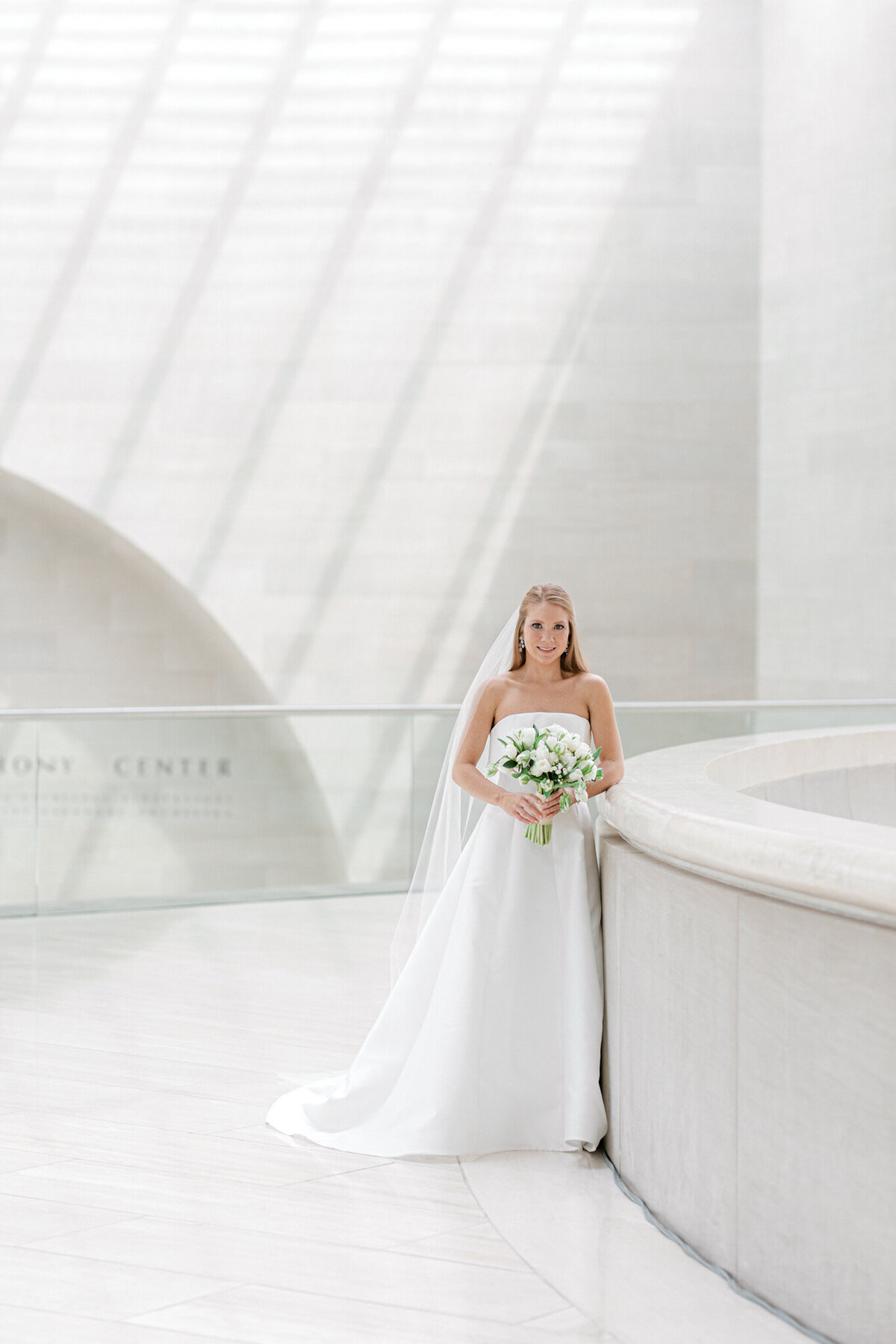 Hannah Bridal Portraits at the Meyerson Symphony Center | Dallas Wedding Photographer | Sami Kathryn Photography-8