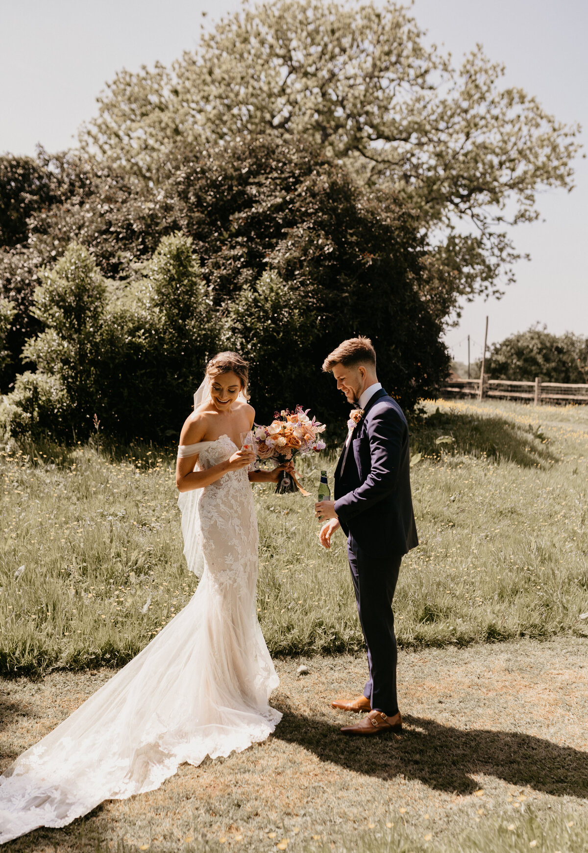 Oak tree barn festival wedding in Kent-660