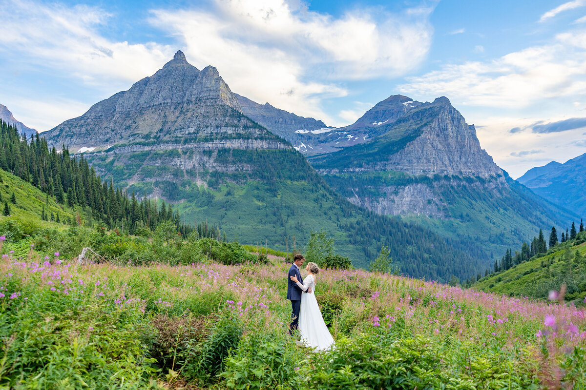 Glacier National Park Summer Wedding D&S (27)