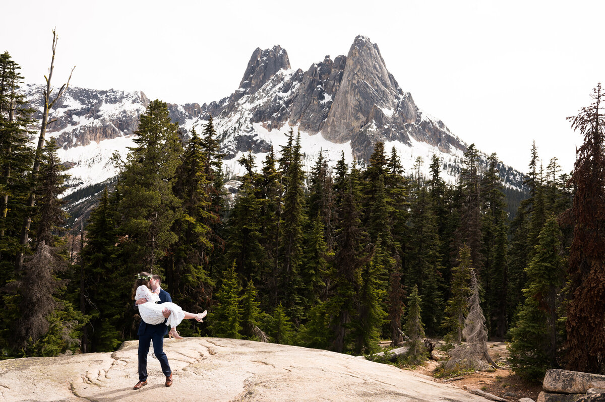 North Cascades National Park Elopement Photographer